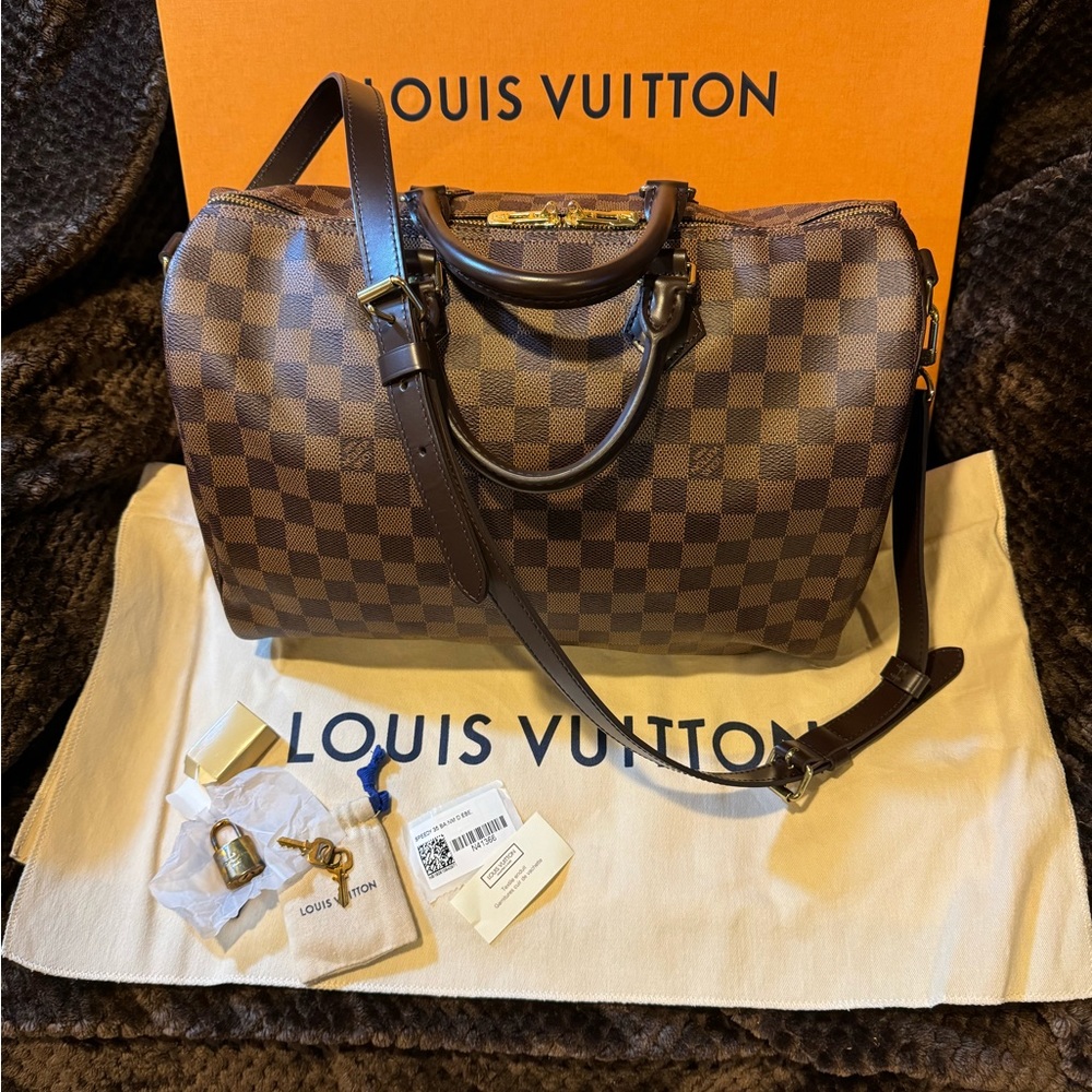 Louis Vuitton Speedy 35 Bandouliere